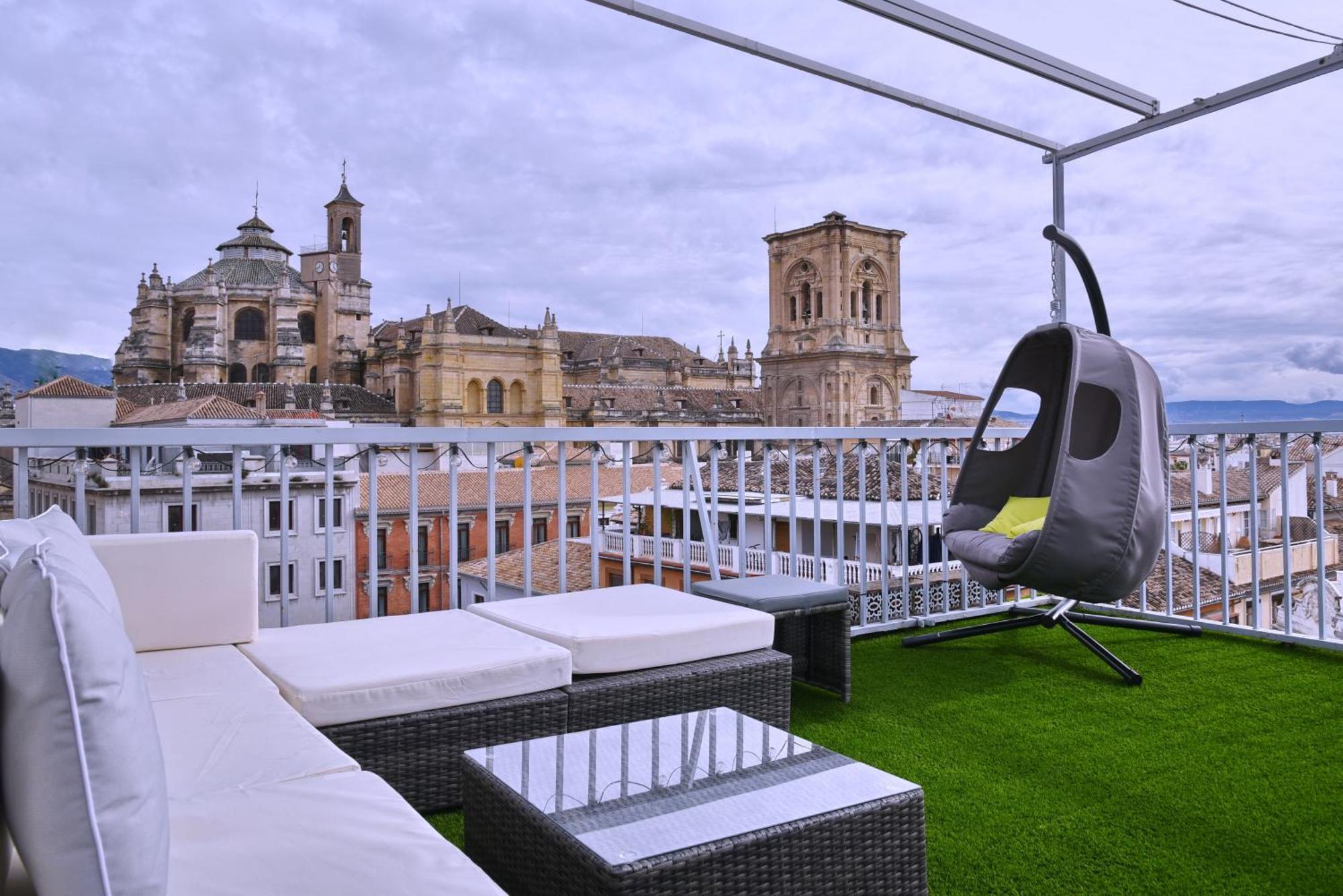 Atico Panorama Catedral Apartment กรานาดา ภายนอก รูปภาพ