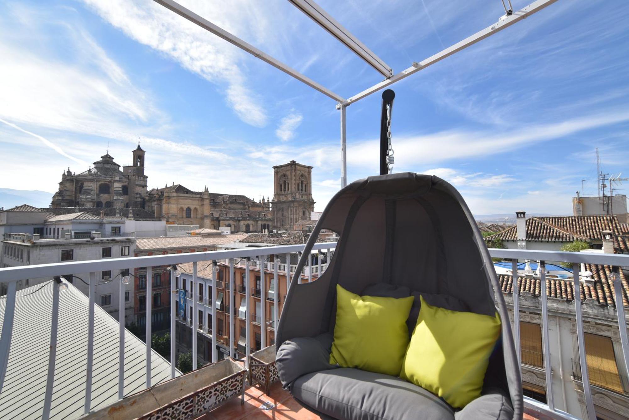 Atico Panorama Catedral Apartment กรานาดา ภายนอก รูปภาพ