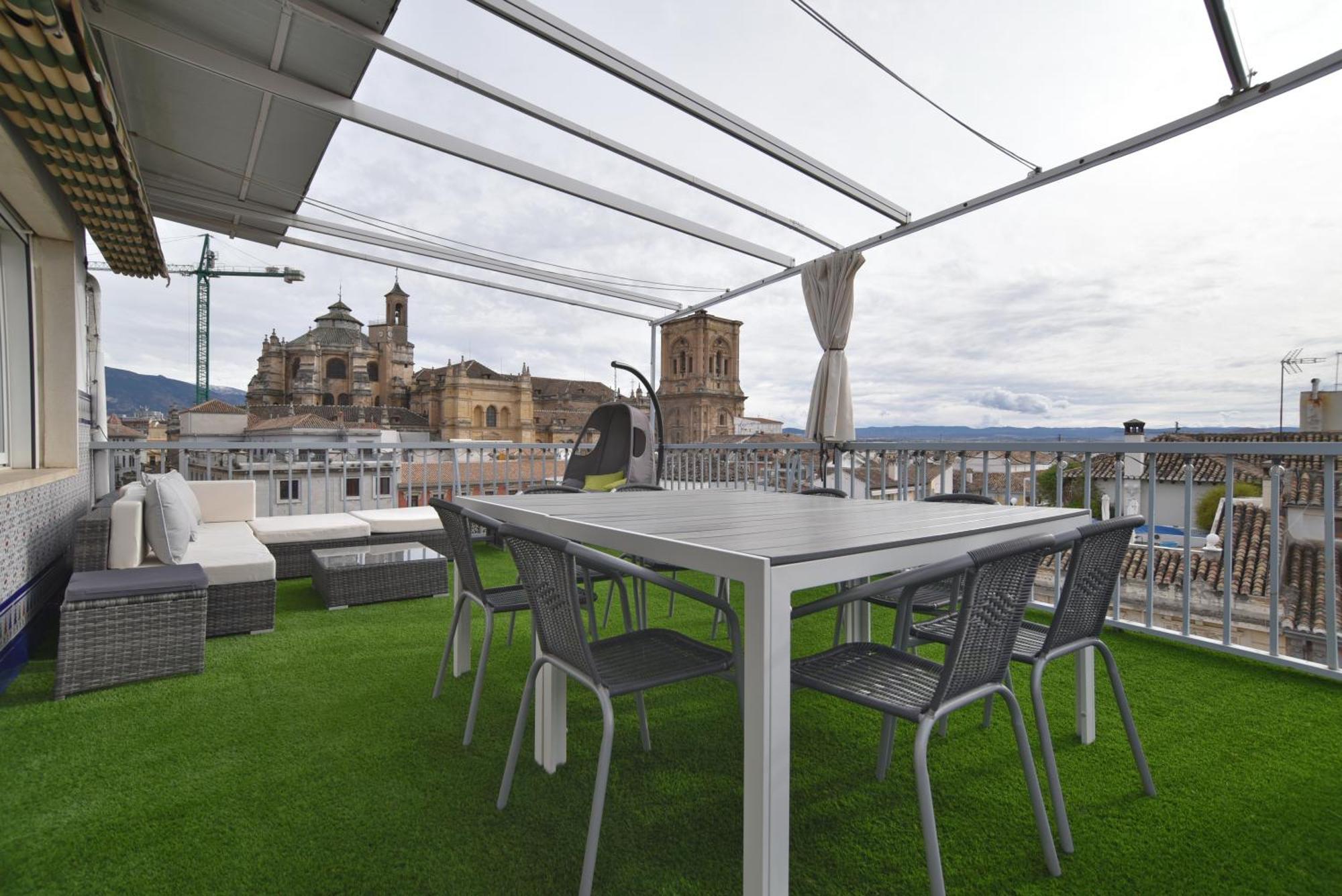 Atico Panorama Catedral Apartment กรานาดา ภายนอก รูปภาพ
